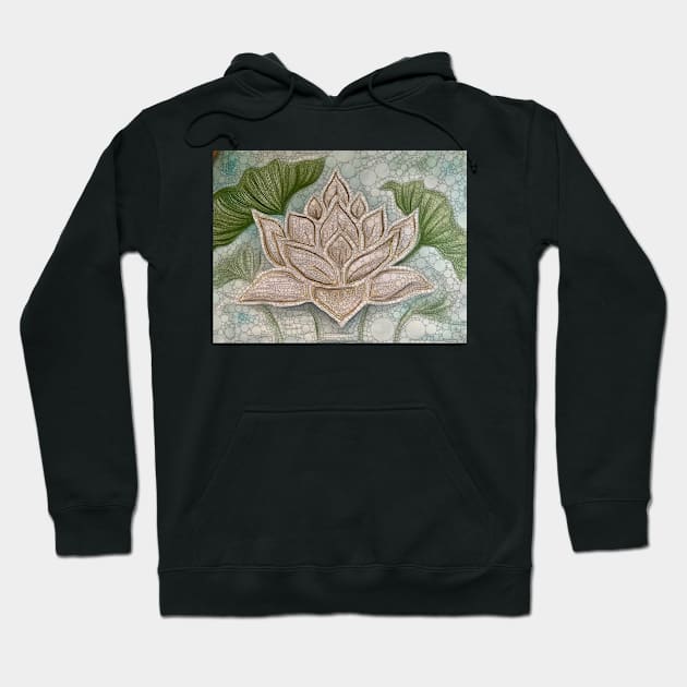 White Lotus Hoodie by ArtisticEnvironments